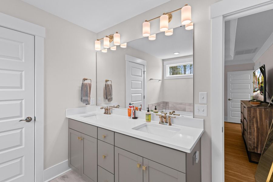 Furnished interior view inside a new home in , Johns Island (Image 43).