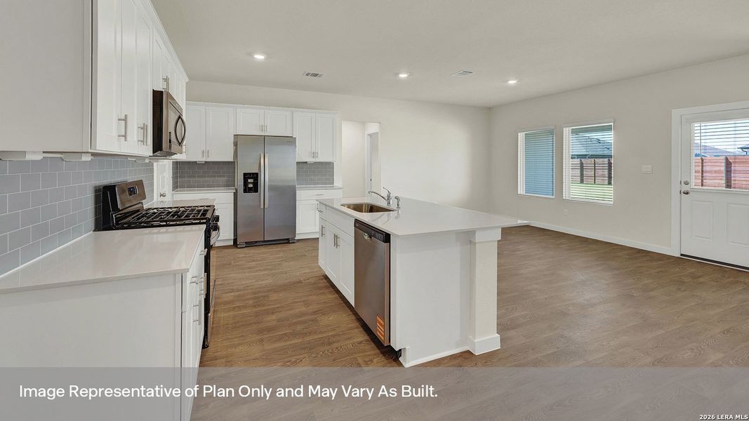 Furnished interior view inside a new home in Hartland Ranch, Lockhart (Image 4).