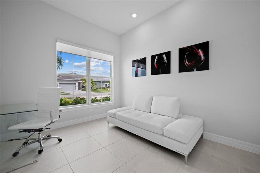 Furnished interior view inside a new home in Avondale at Avenir, Palm Beach Gardens (Image 19).