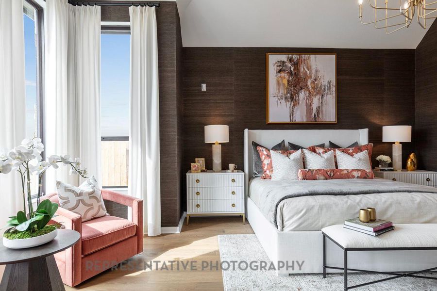 Furnished interior view inside a new home in Parten, Austin (Image 25). Furnished interior view inside a new home in Parten, Austin (Image 25).