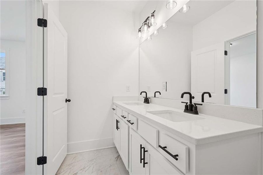 Furnished interior view inside a new home in Park Vue, Atlanta (Image 15).