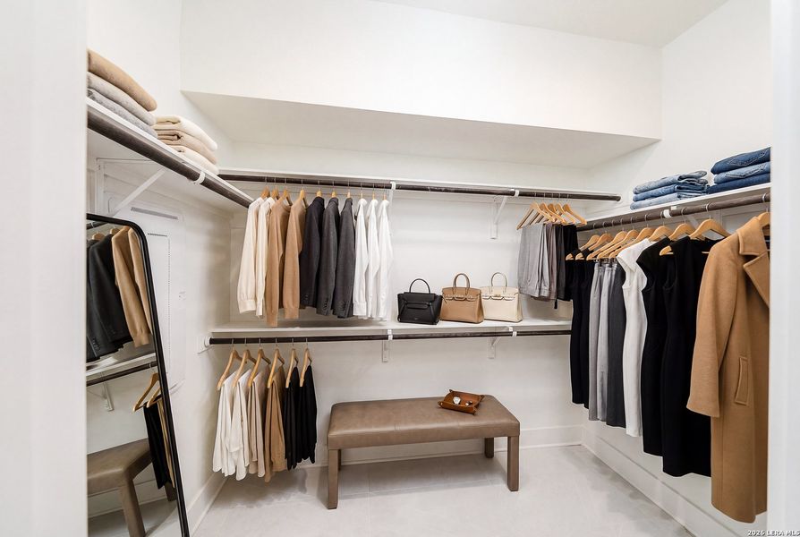 Furnished interior view inside a new home in , San Antonio (Image 33).