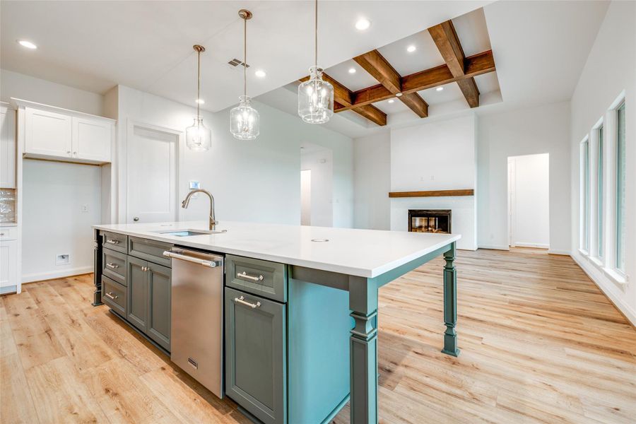 Furnished interior view inside a new home in Arborwood, Waller (Image 14).