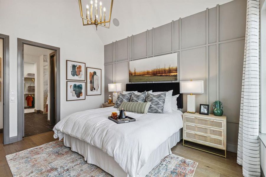 Furnished interior view inside a new home in Mantua Point Gardens, Van Alstyne (Image 4).