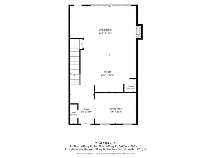 2D floor plan layout of this home in , Cumming, GA (Image 26).