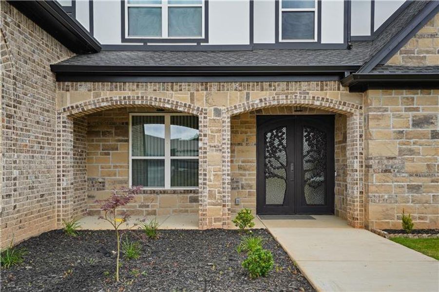 Exterior details and patio area of a home in , Acworth (Image 3). Exterior details and patio area of a home in , Acworth (Image 3).