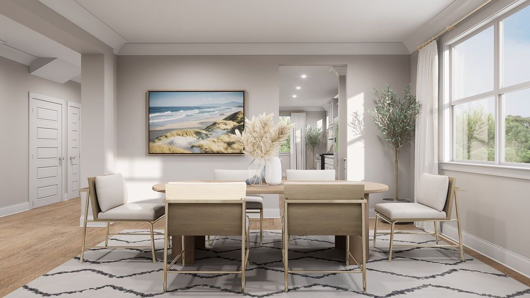 Representative furnished interior of a home built from the BARLOW by D.R. Horton in Rivers Reach, Yemassee (Image 15). Representative furnished interior of a home built from the BARLOW by D.R. Horton in Rivers Reach, Yemassee (Image 15).