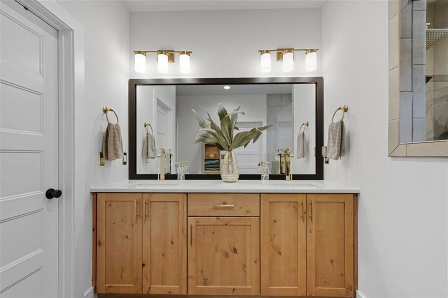 Close-up of interior finishes inside a home in , Morganton (Image 19).