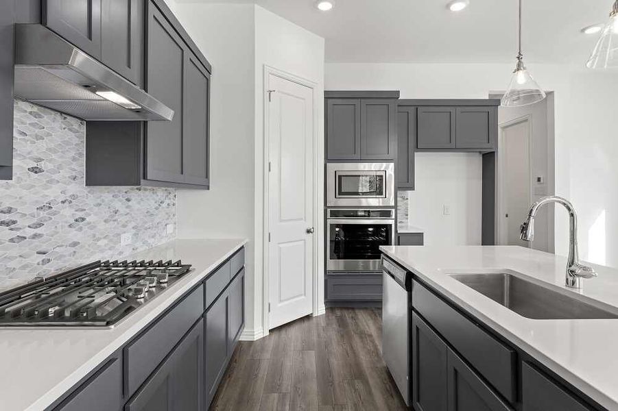 Rice Townhome Kitchen