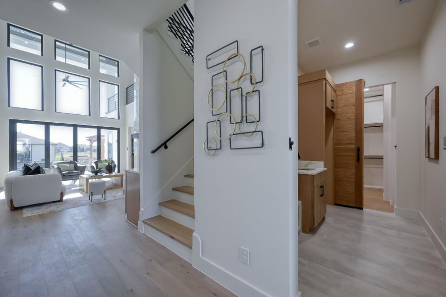 Furnished interior view inside a new home in , Willis (Image 17). Furnished interior view inside a new home in , Willis (Image 17).