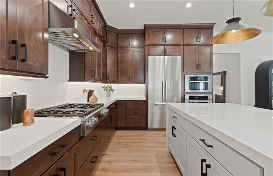 Furnished interior view inside a new home in Silverwood, Cumming (Image 15).