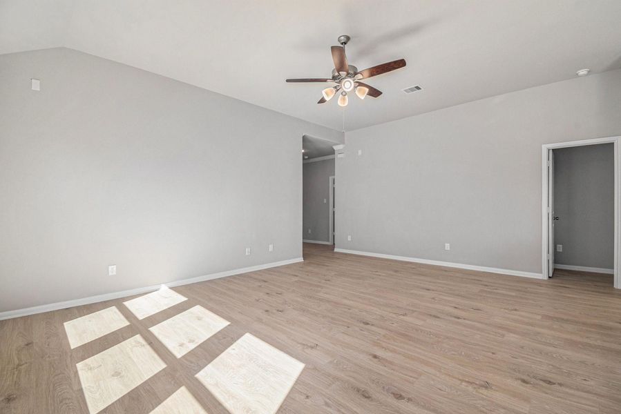 Spacious, unfurnished interior of a new home in Clear View Estates, Willis (Image 15). Spacious, unfurnished interior of a new home in Clear View Estates, Willis (Image 15).