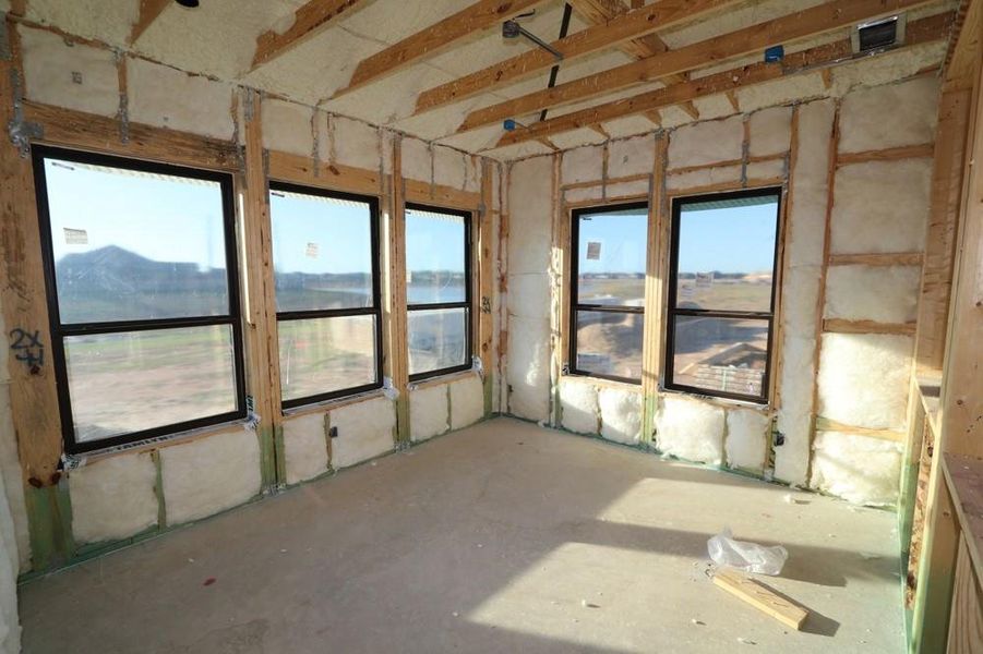 In-progress construction of a new home in Harvest Green 65', Richmond, TX (Image 5). In-progress construction of a new home in Harvest Green 65', Richmond, TX (Image 5).