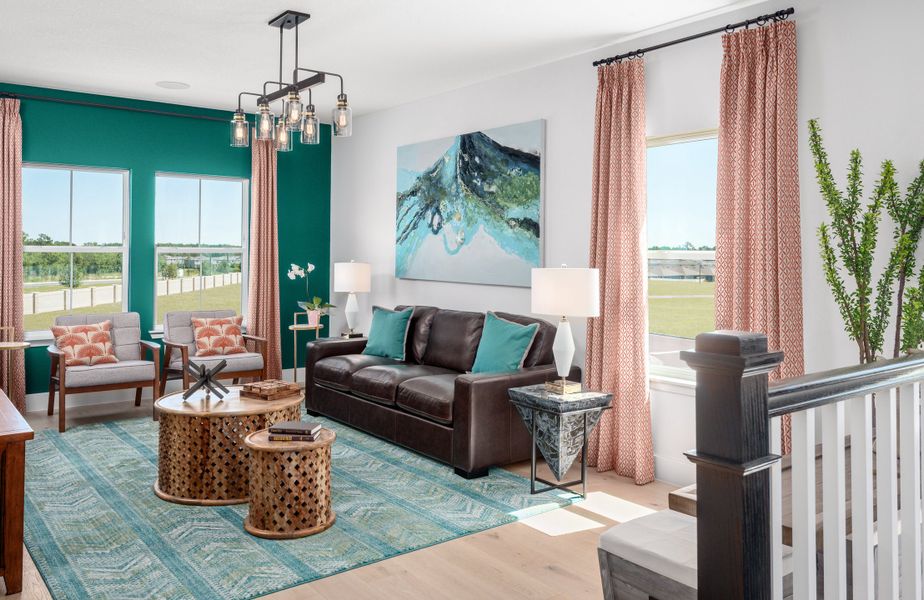 Representative furnished interior of a home built from the Eliot by Rockwell Homes in Northlake at Ovation, Winter Garden (Image 40). Representative furnished interior of a home built from the Eliot by Rockwell Homes in Northlake at Ovation, Winter Garden (Image 40).