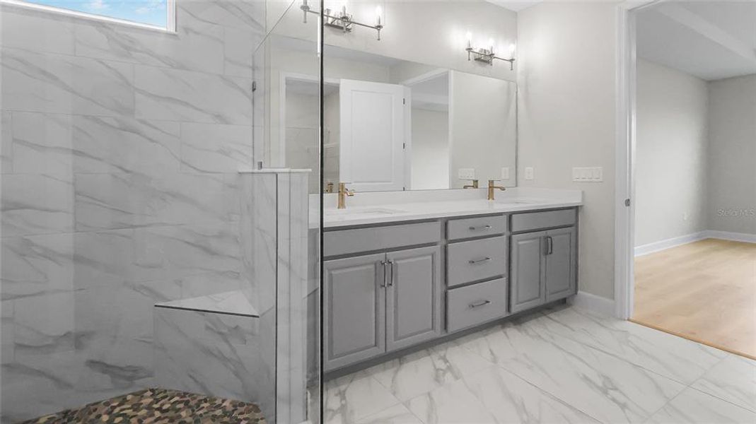 Furnished interior view inside a new home in Cresswind at Hammock Oaks, Lady Lake (Image 6).