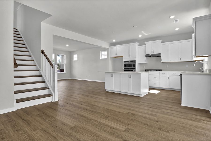 Spacious, unfurnished interior of a new home in Grand Park, Leland (Image 15). Spacious, unfurnished interior of a new home in Grand Park, Leland (Image 15).