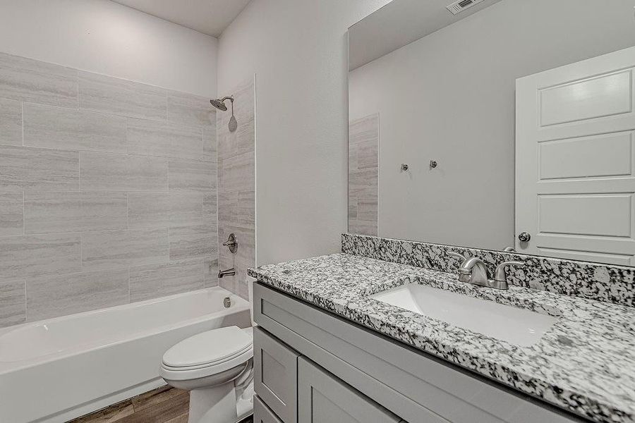 Furnished interior view inside a new home in , Azle (Image 6). Furnished interior view inside a new home in , Azle (Image 6).