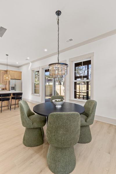 Furnished interior view inside a new home in , Charleston (Image 38). Furnished interior view inside a new home in , Charleston (Image 38).