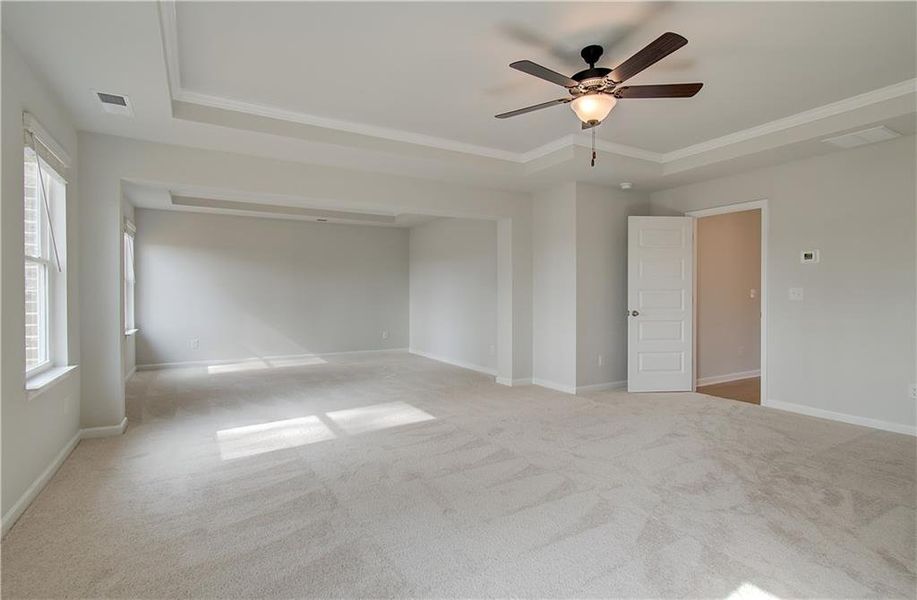 Spacious, unfurnished interior of a new home in Trinity Park, McDonough (Image 31).