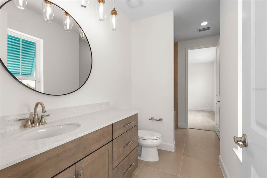 Furnished interior view inside a new home in , Palm Coast (Image 49).