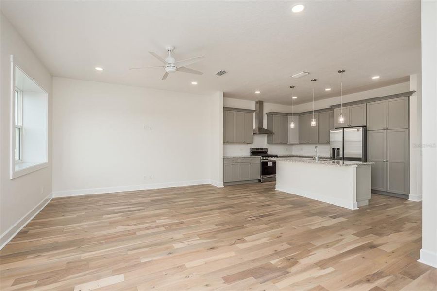 Interior Living Space of Sold Model Home