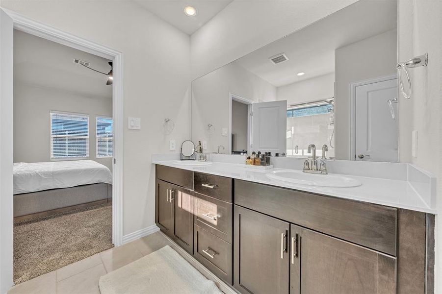 Furnished interior view inside a new home in Briarwood Hills - Highland Series, Forney (Image 11). Furnished interior view inside a new home in Briarwood Hills - Highland Series, Forney (Image 11).