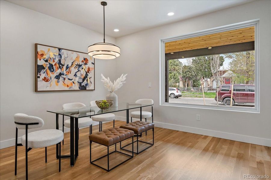 Furnished interior view inside a new home in , Denver (Image 11).