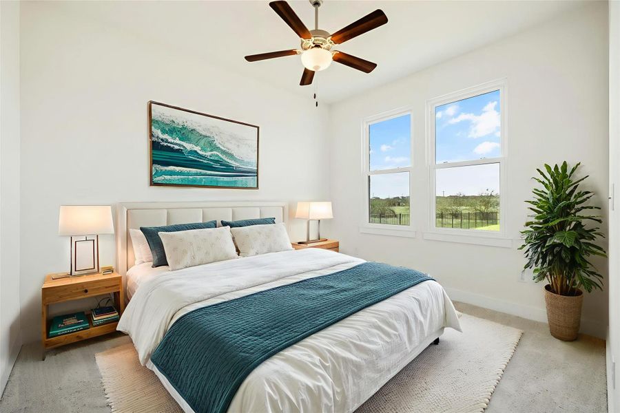 Furnished interior view inside a new home in , Georgetown (Image 18).