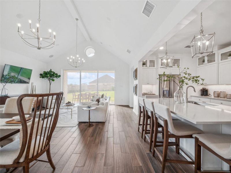 Open living space Open living space