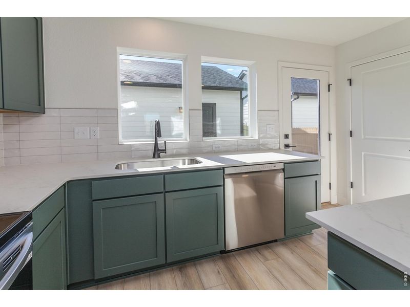 Furnished interior view inside a new home in Prairie Song Cottages, Windsor (Image 13).