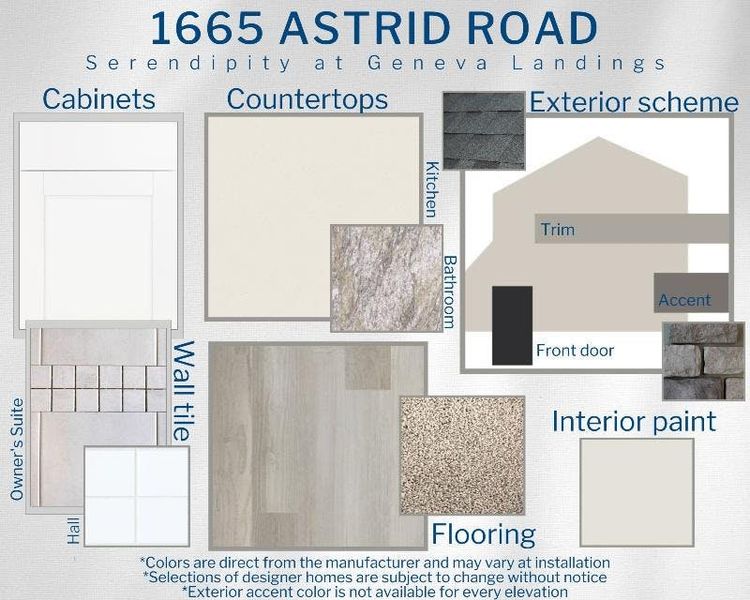 Serendipity - Colors for this home Serendipity - Colors for this home