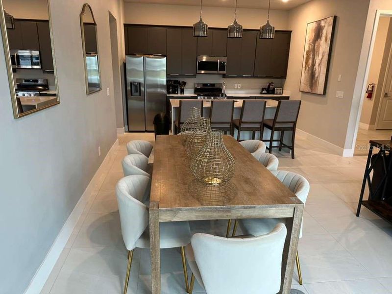 Furnished interior view inside a new home in , Reunion (Image 9).