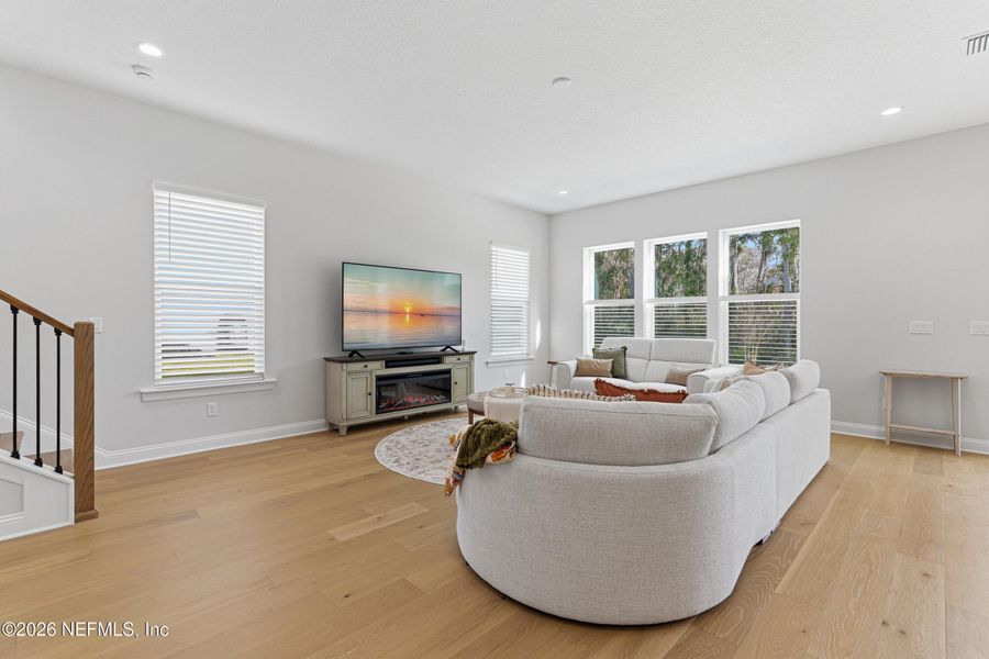 Furnished interior view inside a new home in , St. Johns (Image 7).