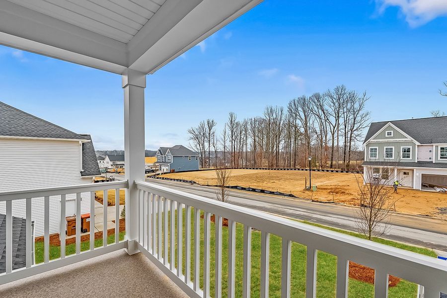 Exterior details and patio area of a home in Fieldstone, Lexington (Image 3).