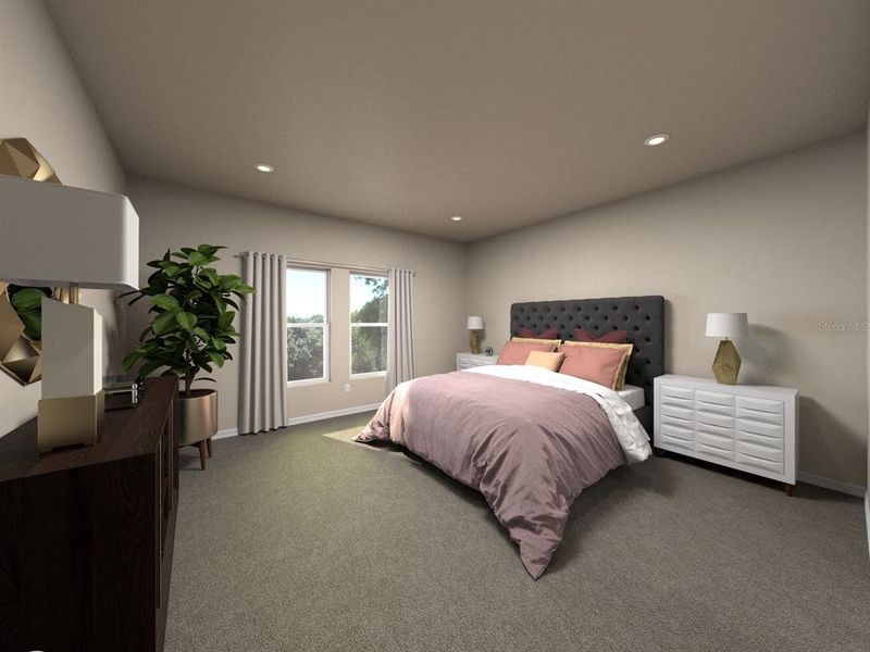 Furnished interior view inside a new home in Magnolia Bay - Classic Series, Nokomis (Image 3).