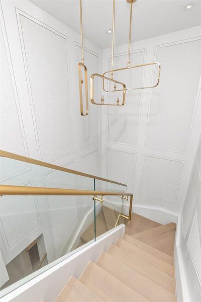 Stairs to Expansive Private Roof Terrace