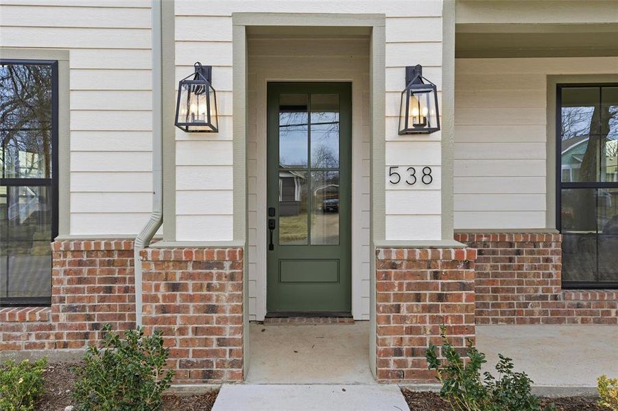 Exterior details and patio area of a home in , Waco (Image 3). Exterior details and patio area of a home in , Waco (Image 3).