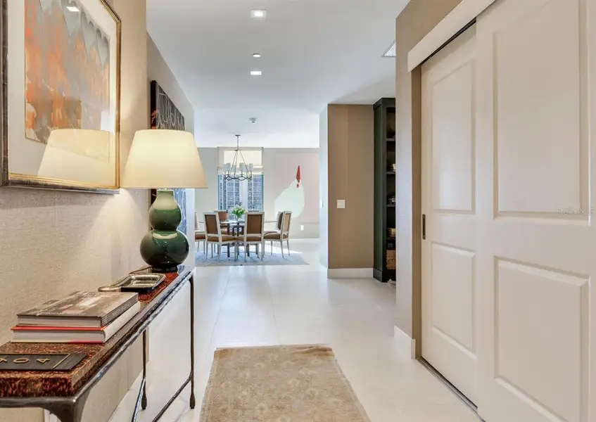 Furnished interior view inside a new home in The Ritz-Carlton Residences, Tampa (Image 16).