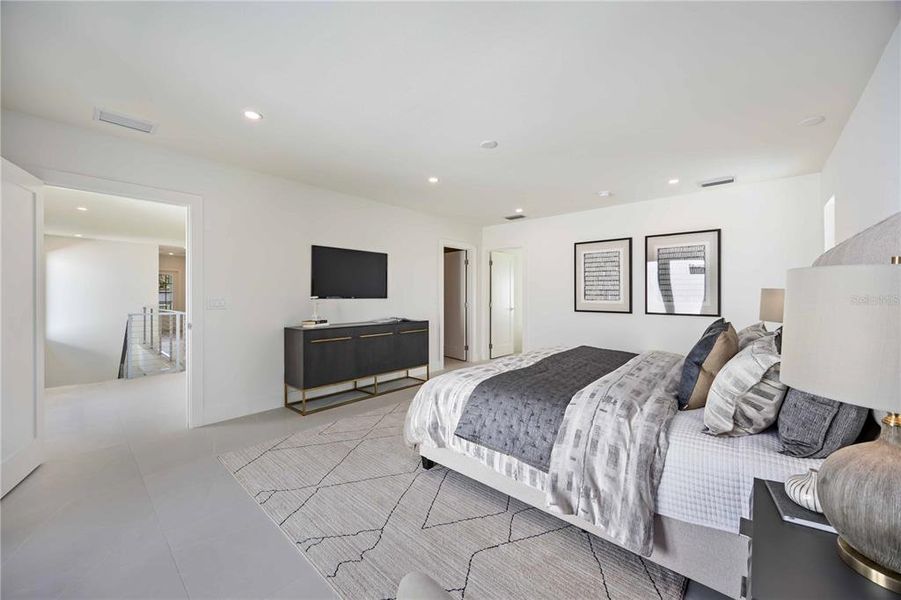 Furnished interior view inside a new home in , Sarasota (Image 48).