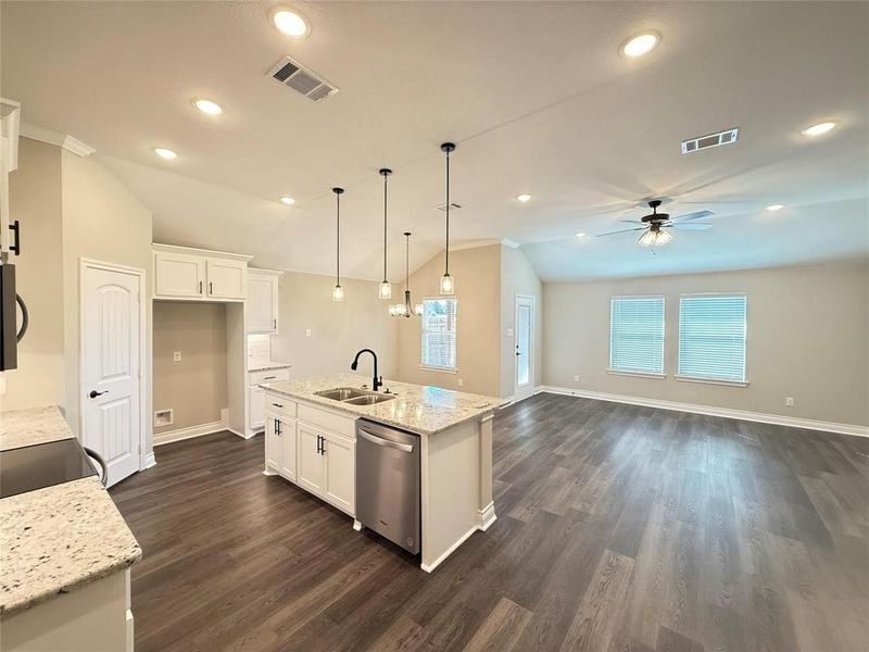 Furnished interior view inside a new home in , Greenville (Image 5).