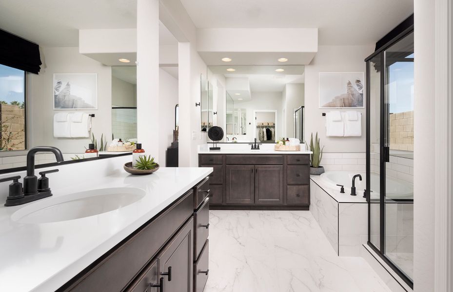Representative furnished interior of a home built from the Stella by Pulte Homes in El Rancho Santa Rosa, Maricopa (Image 8).