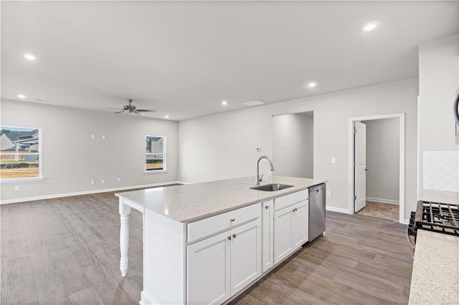 Furnished interior view inside a new home in Maple Village, Adairsville (Image 13).