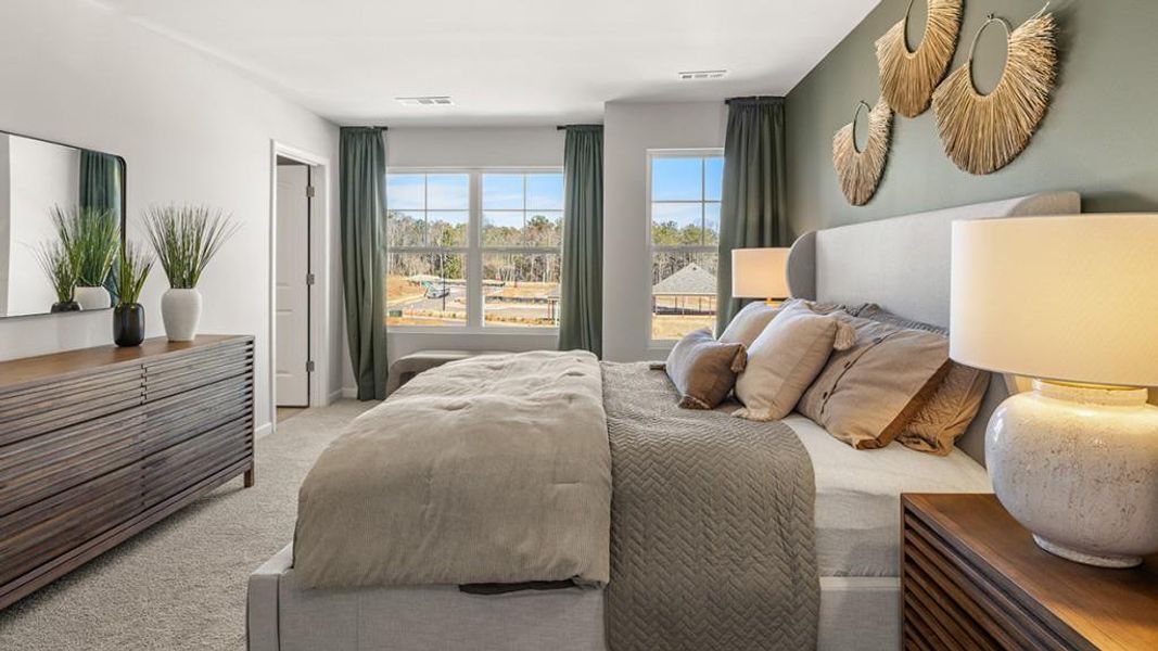 Furnished interior view inside a new home in Pointe Park, Union City (Image 40).