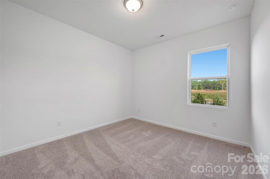 Second floor secondary bedroom