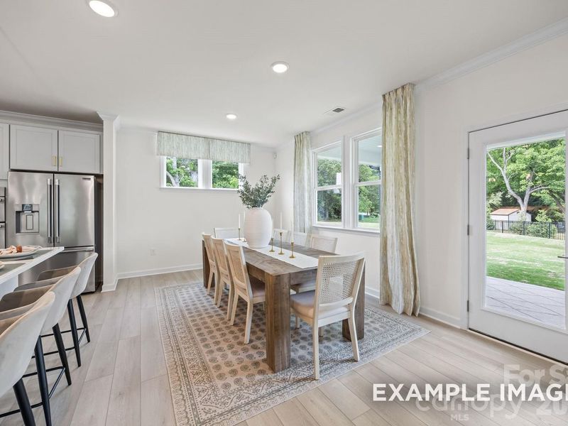 Furnished interior view inside a new home in Windgate, Mooresville (Image 26).