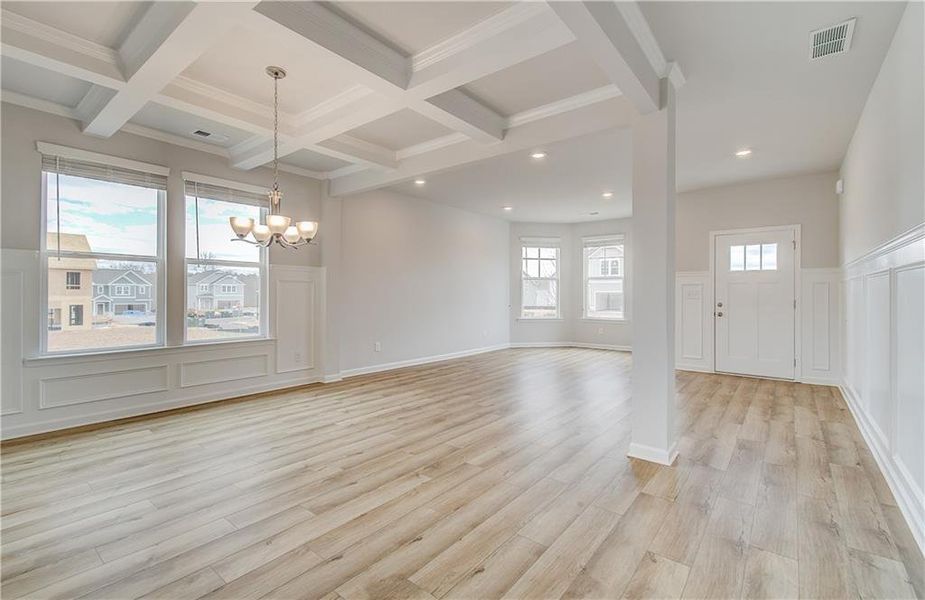 Spacious, unfurnished interior of a new home in Chapel Hill, Newnan (Image 15).