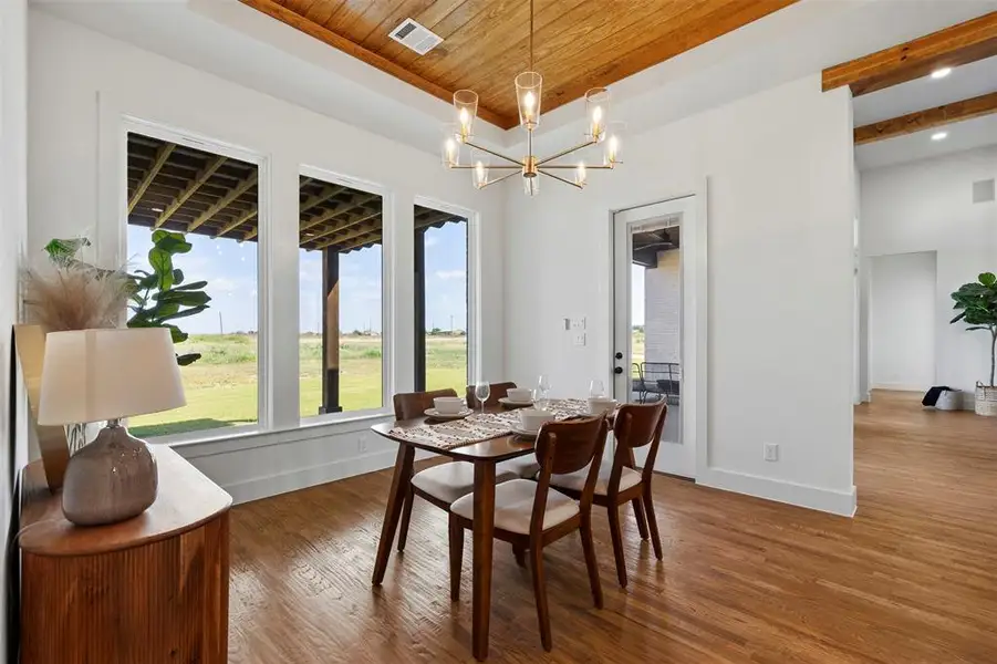 Furnished interior view inside a new home in , Maypearl (Image 15).
