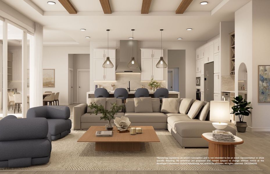 Homesite 78 Gathering Room | Artist's Renderings Homesite 78 Gathering Room | Artist's Renderings