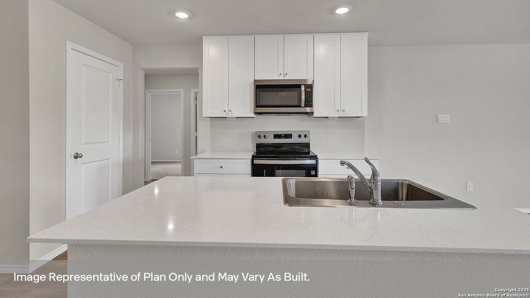 Furnished interior view inside a new home in Spring Valley, New Braunfels (Image 10).