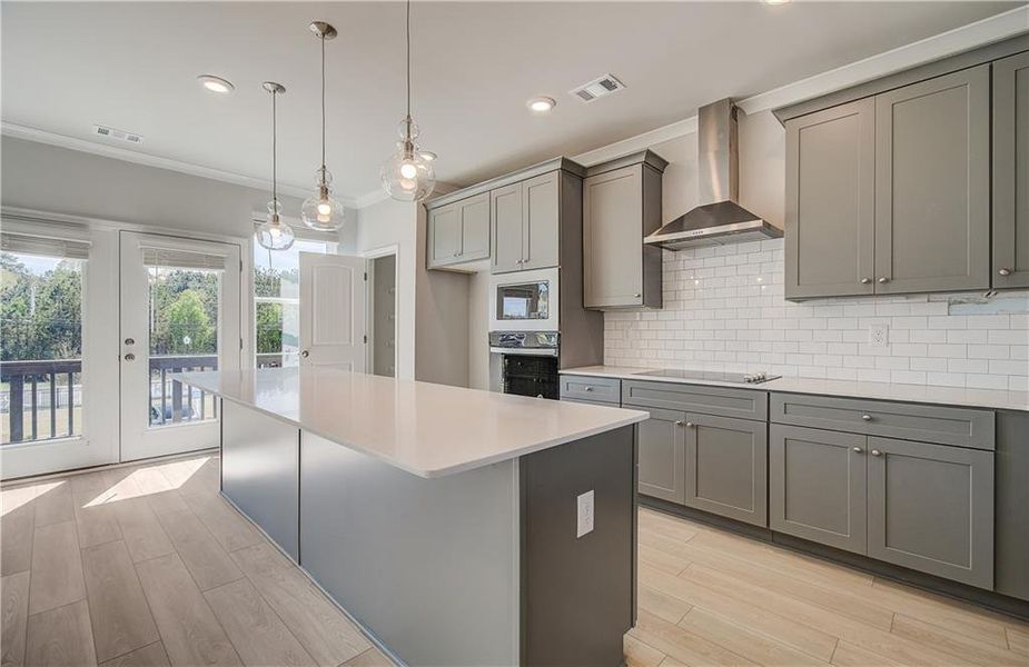 Furnished interior view inside a new home in Silverock, McDonough (Image 10).